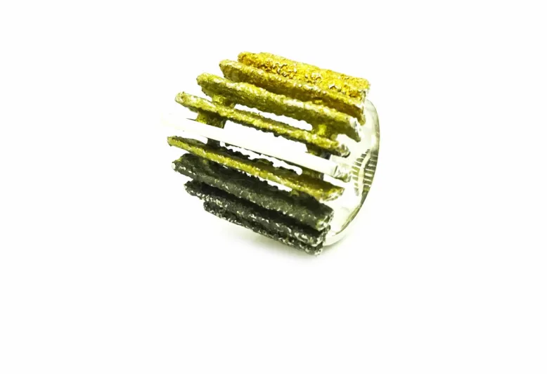 Junc green linchen big ring