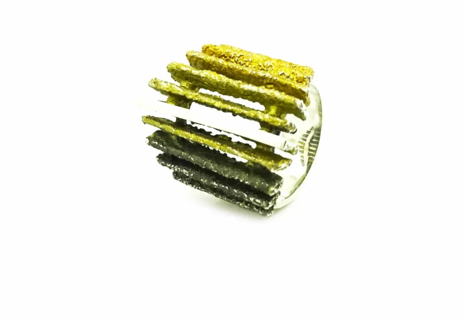 Junc green linchen big ring