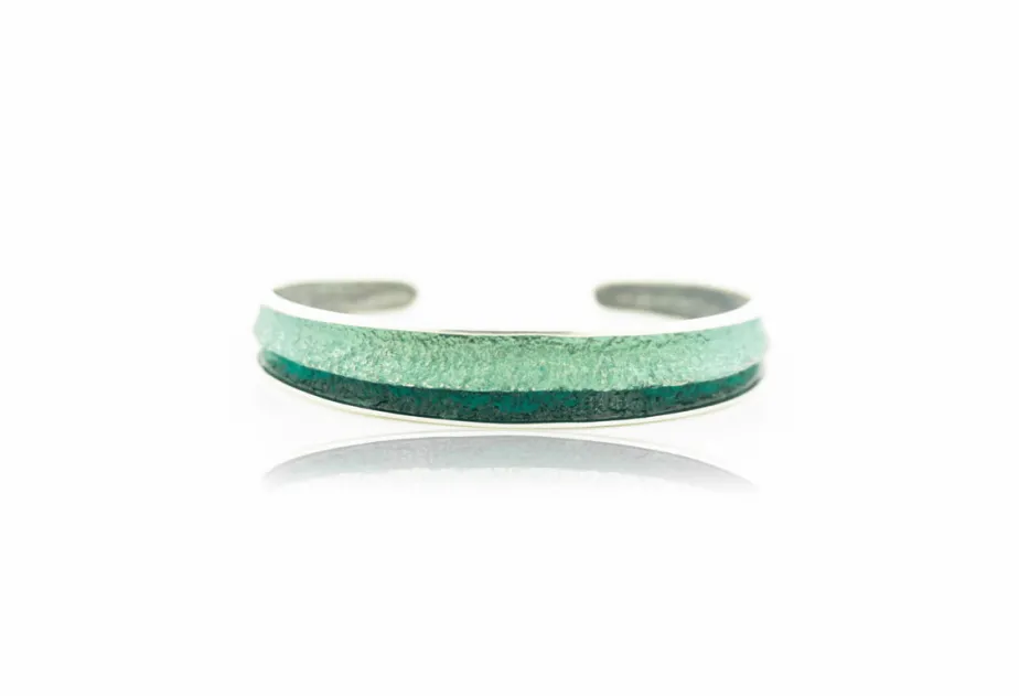 Troia Emerald green small bracelet