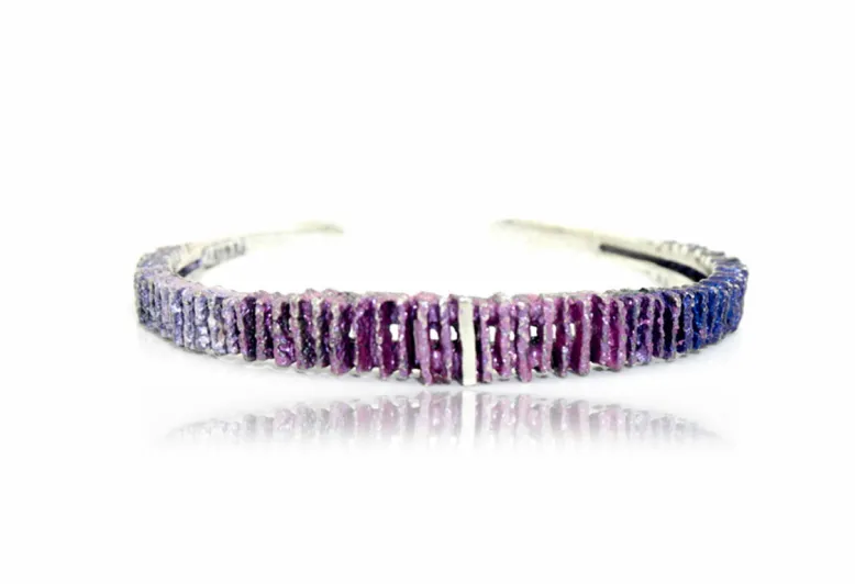 Junc purple small bracelet