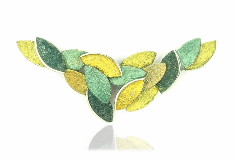 Eire green big necklace