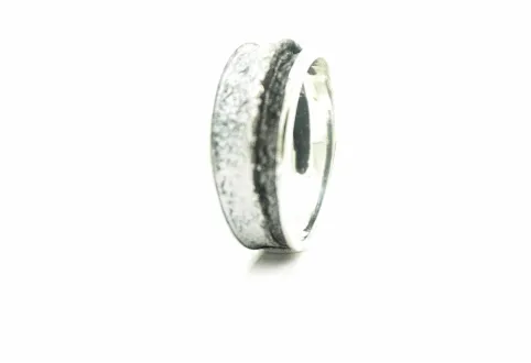 Anillo Troia gris pequeño
