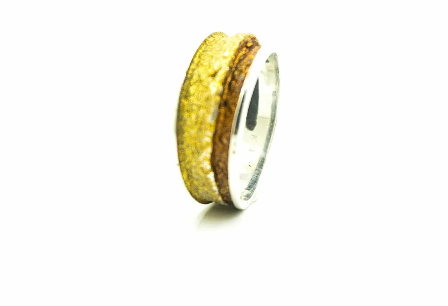 Troia ochre small ring