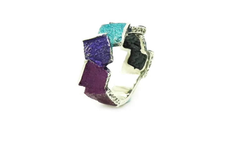 Anillo Kiros azul