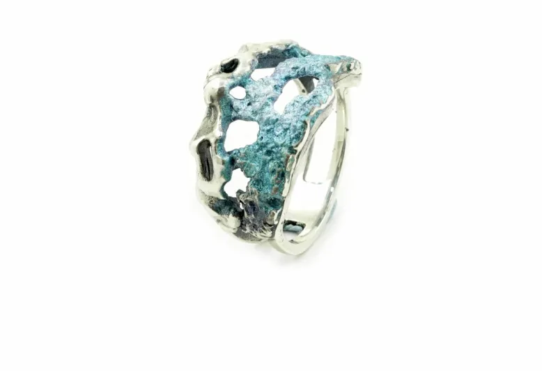 Formentera blauer Ring Sami