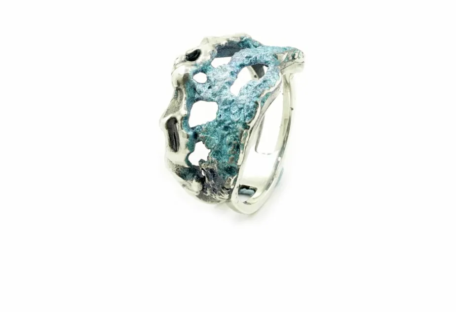 Formentera blauer Ring Sami