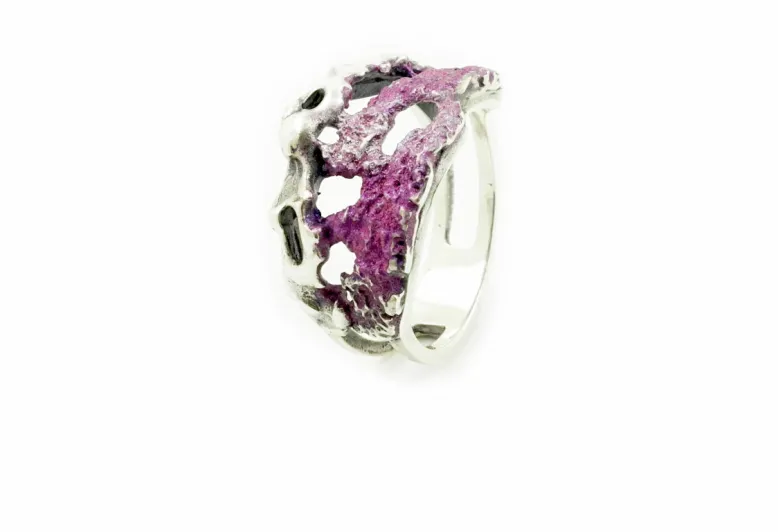 Anillo Sami magenta