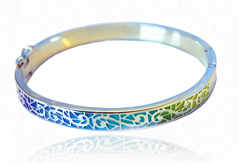 Modernist Colorful Bangle