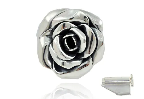 Broche rosa