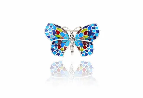 Colgante mariposa colorines pequeña