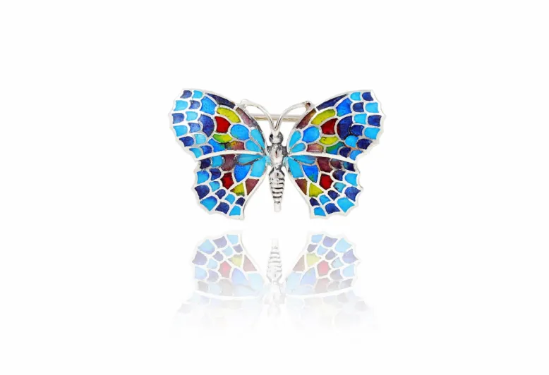 Colgante mariposa colorines pequeña