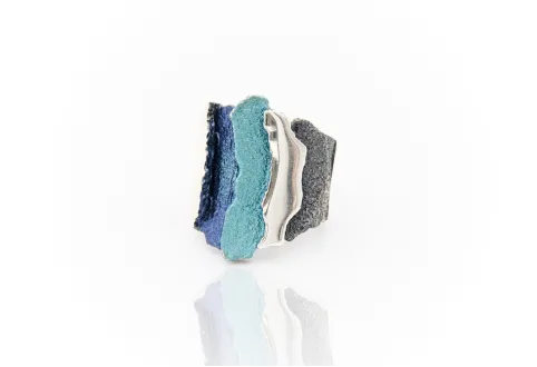 Carban blue ring 2