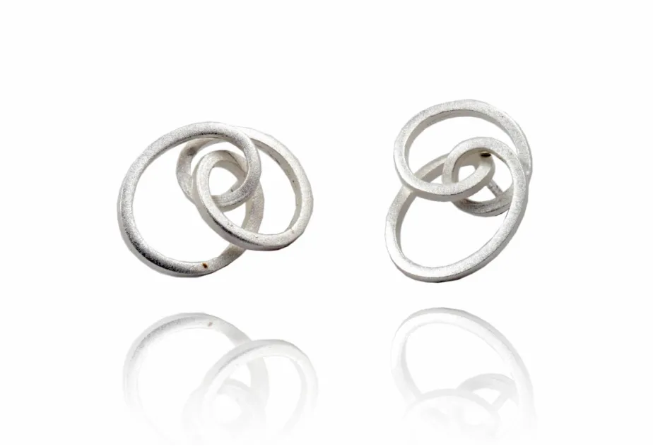 Circunvalació WhiteArtic earrings