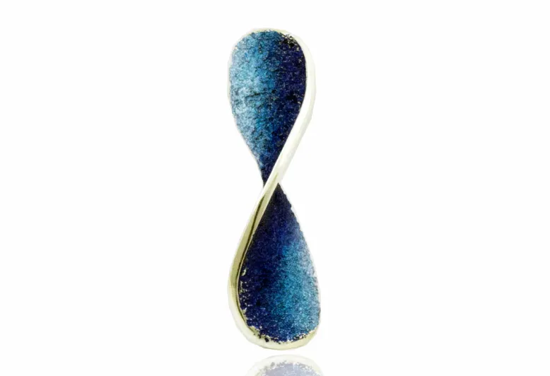 Penjoll Moebius textura blau