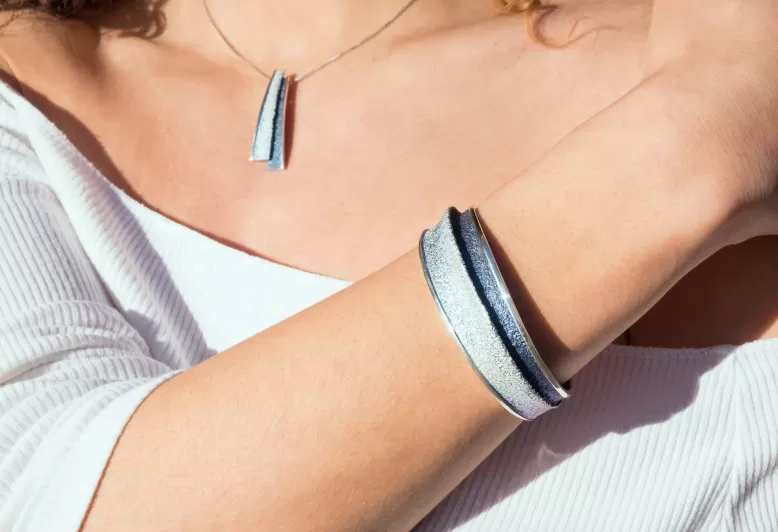 Troia Formentera big blue bracelet