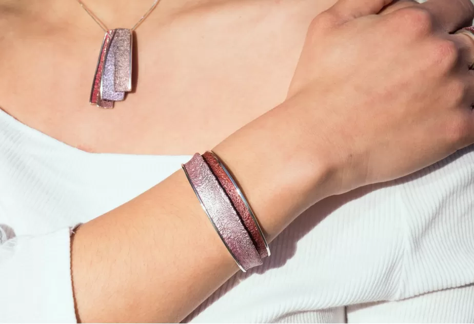 Troia red small bracelet