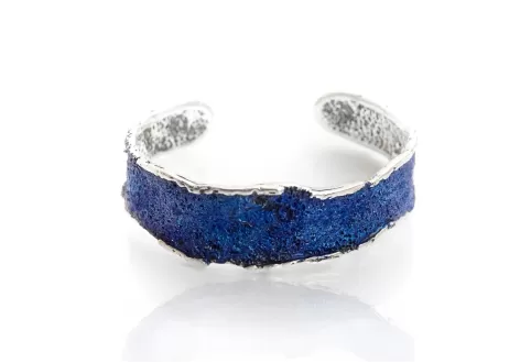 Mittlerer elektrisch-blauer Armreif Intenzza
