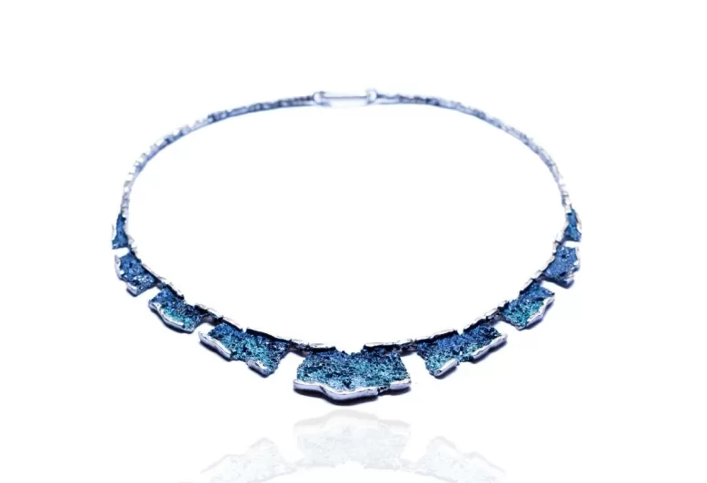 Formentera-blaue Kette Intenzza