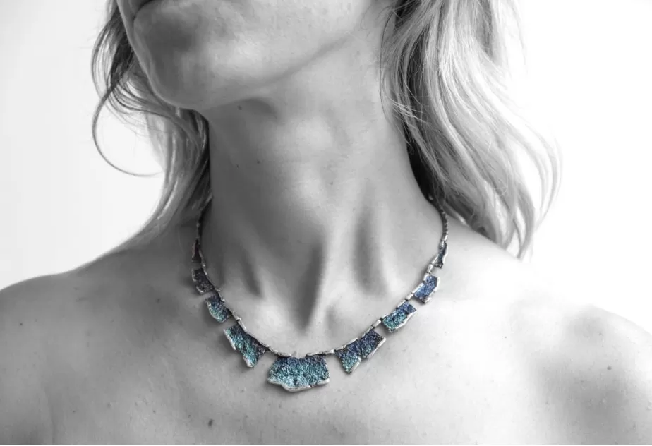 Formentera-blaue Kette Intenzza