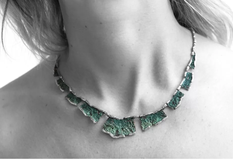 Collar Intenzza verd Maragda