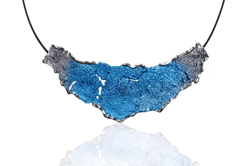Collar Intenzza gran blau Electric