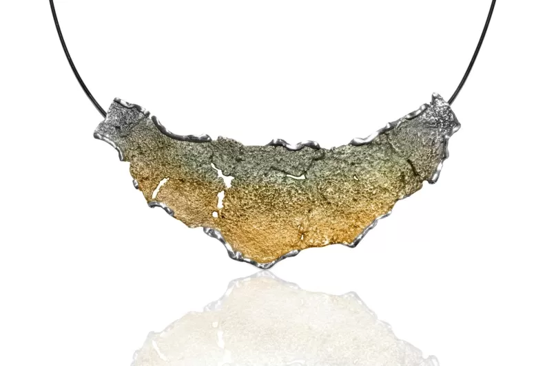 Collar Intenzza gran verd Liquen
