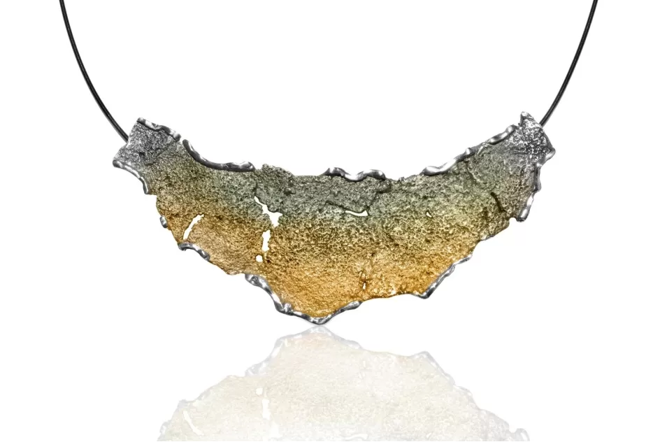 Collar Intenzza gran verd Liquen