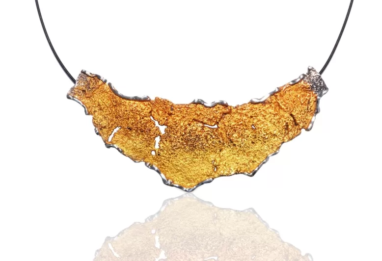 Collar Intenzza gran ocre
