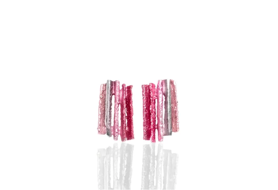 Pendientes Junc Rosa Pequeños