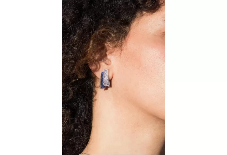 Pendientes Troia Violetas Medianos
