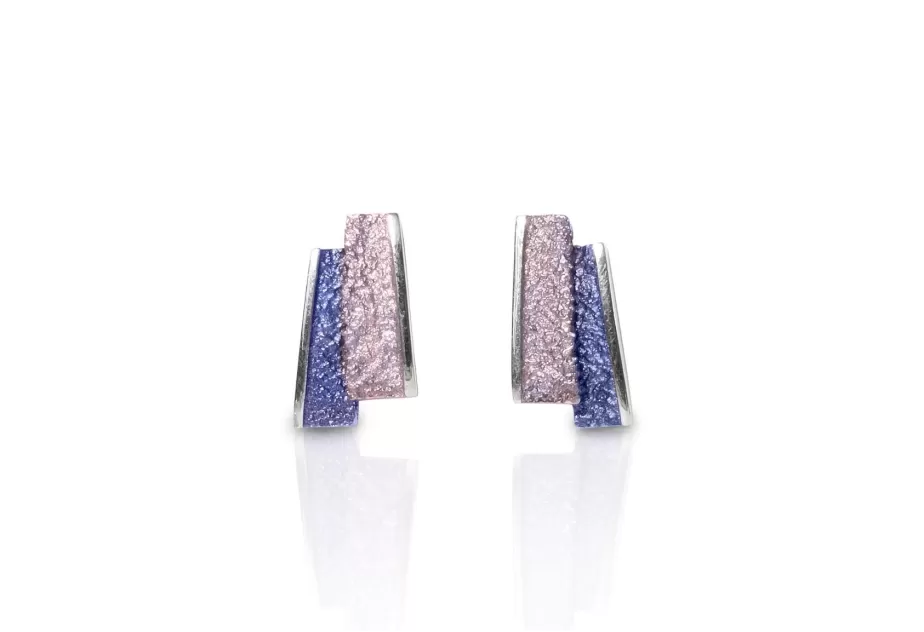 Pendientes Troia Violetas Pequeños