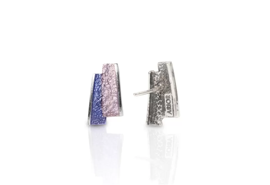 Pendientes Troia Violetas Pequeños