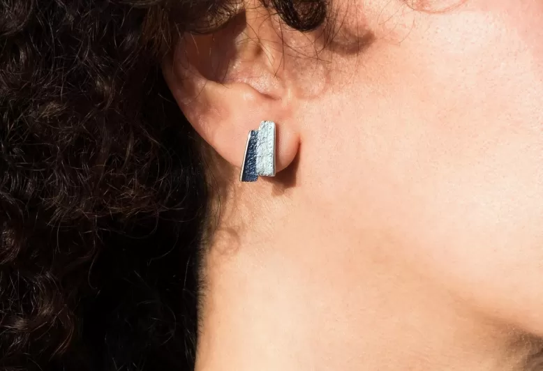 Pendientes Troia Azul Formentera Pequeños