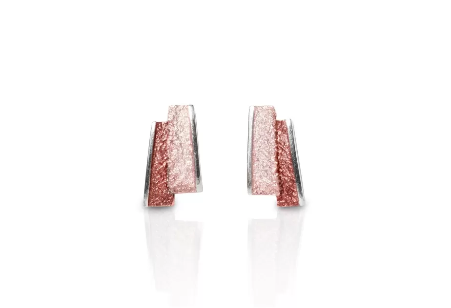 Pendientes Troia Rojos Pequeños