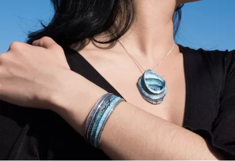 Formentera-blue Sinera big pendant 2
