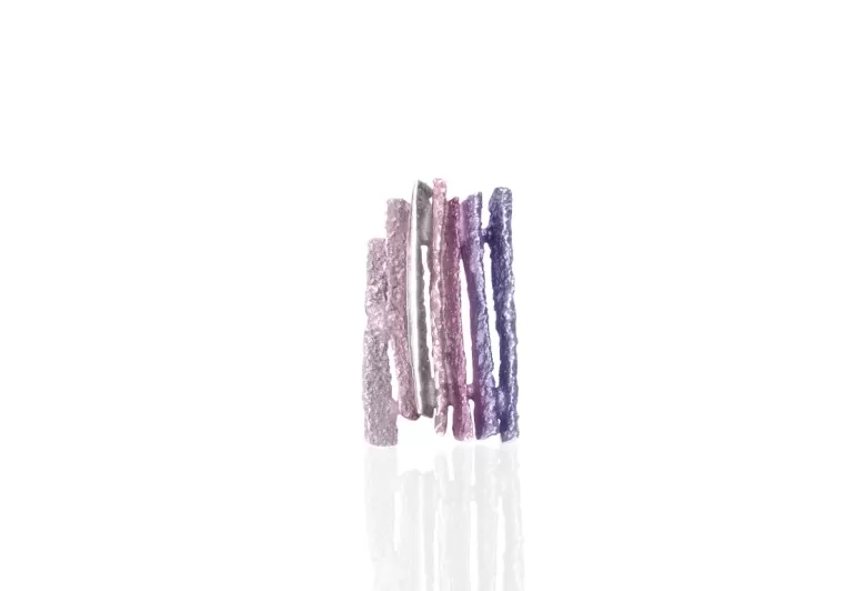 Junc violet medium pendant