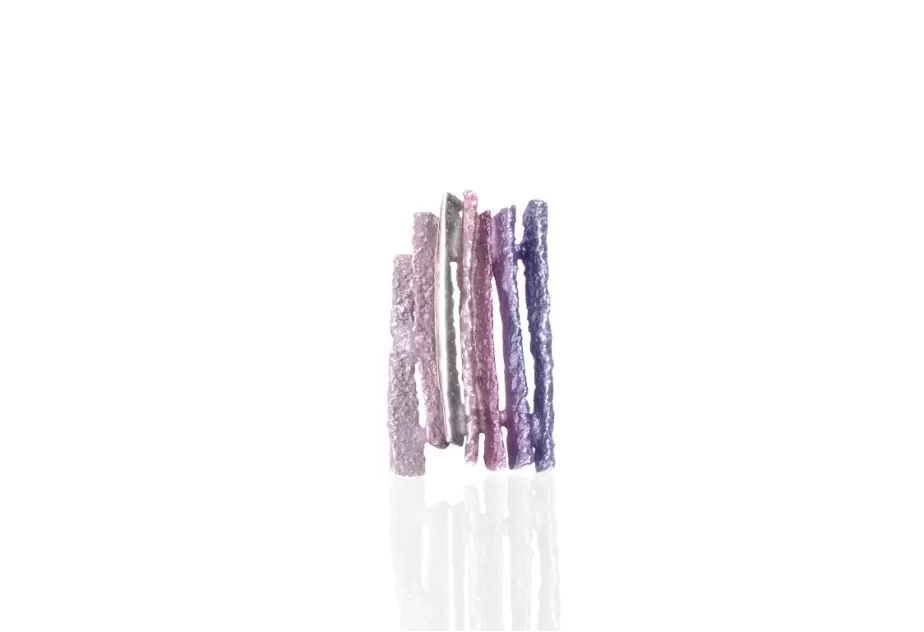 Junc violet medium pendant