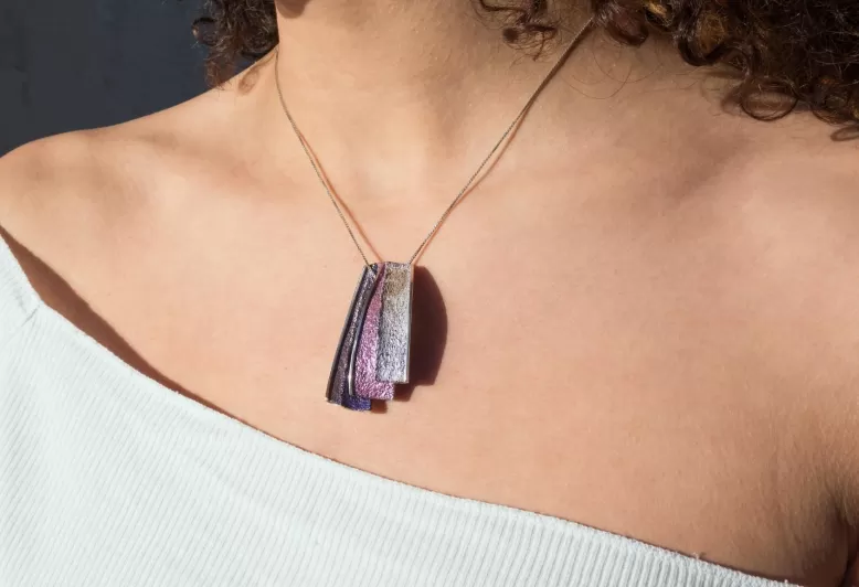 Colgante Troia Grande Violeta