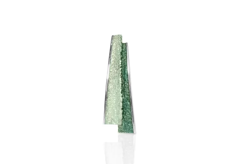 Small emerald-green Troia pendant