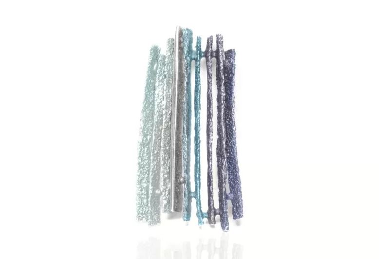 Big Formentera-blue Junc pendant
