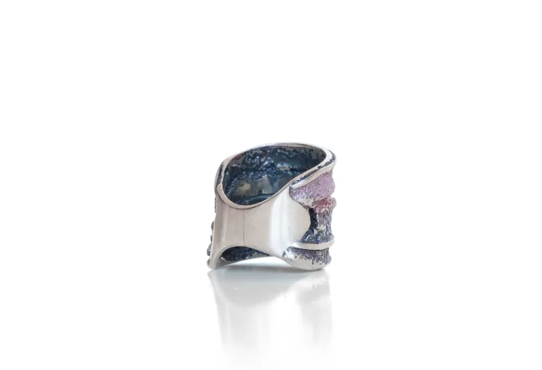 Anillo Sinera Grande Púrpura