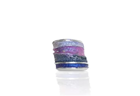 Anillo Sinera Grande Violeta