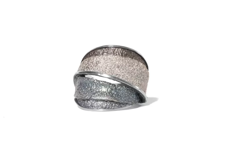 Anillo Troia Grande Gris