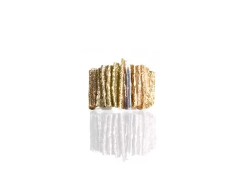 Lichen-green Junc medium ring