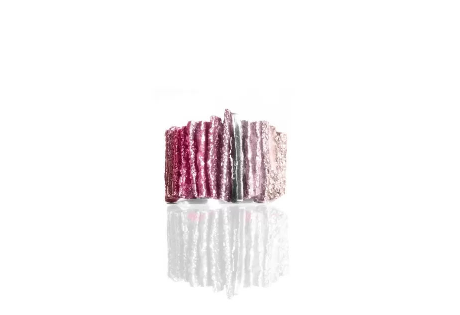 Pink Junc medium ring