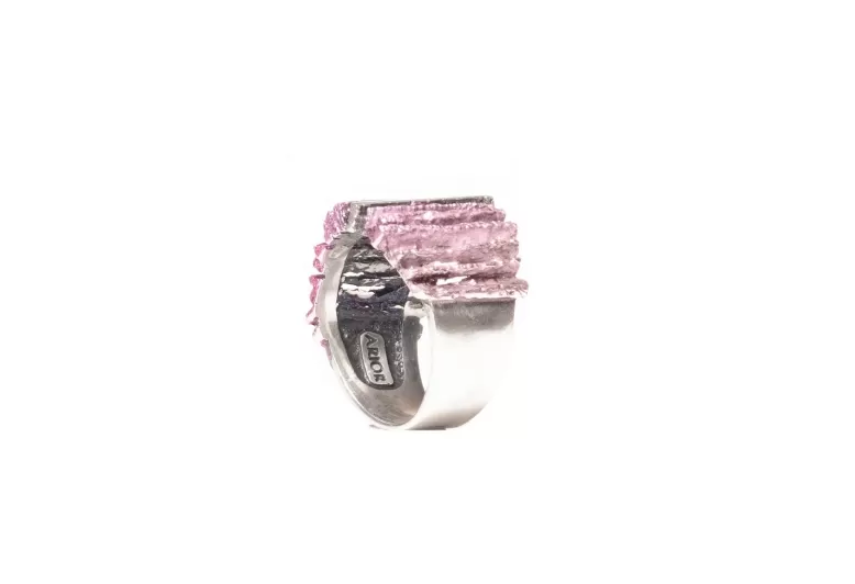 Pink Junc medium ring