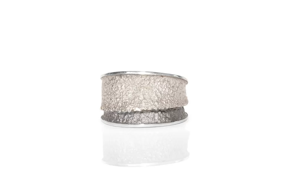 Anillo Troia Pequeño Gris