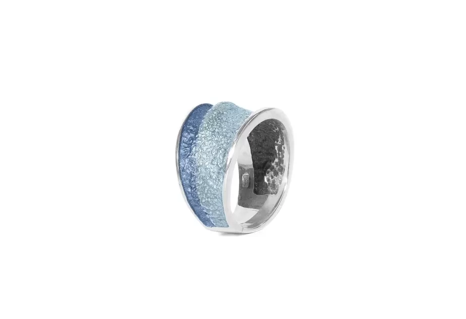 Anillo Troia Pequeño Azul Formentera