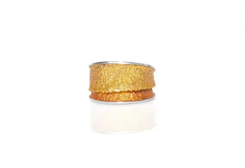 Kleiner ockerfarbener Ring Troia