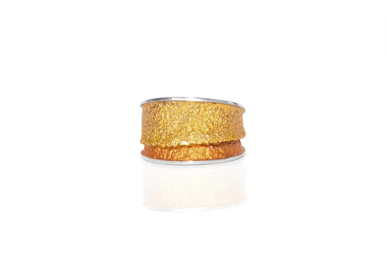 Anillo Troia Pequeño Ocre